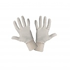 Rękawice bawełniane beżowe kpl.12 par 8[M] - Rękawice bawełniane beżowe kpl.12 par 11[2XL]
